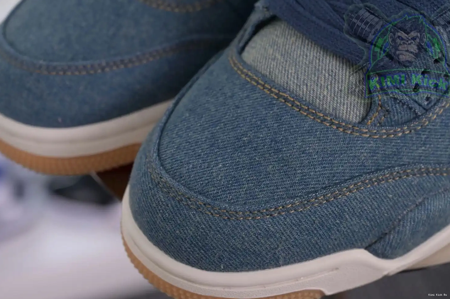 Kimikick Jordan levis Air retro 4 denim Jordan 0703